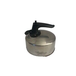 Vintage Revere Ware 1801 Whistling Tea Kettle 6 Cup Size w Cooper Bottom 88 - C